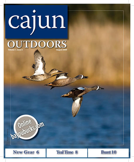 Cajun Outdoor Magazine, August 2009 (Vol. I, Issue 9)